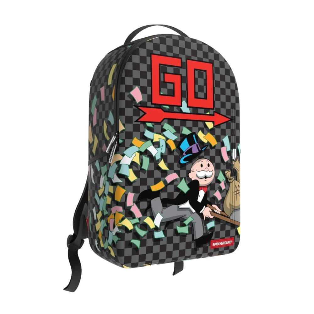 Sprayground "MONOPOLY WHEEL BARREL BACKPACK"