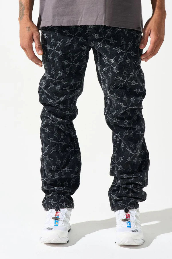 Serenede "Dart" Straight Leg Jeans