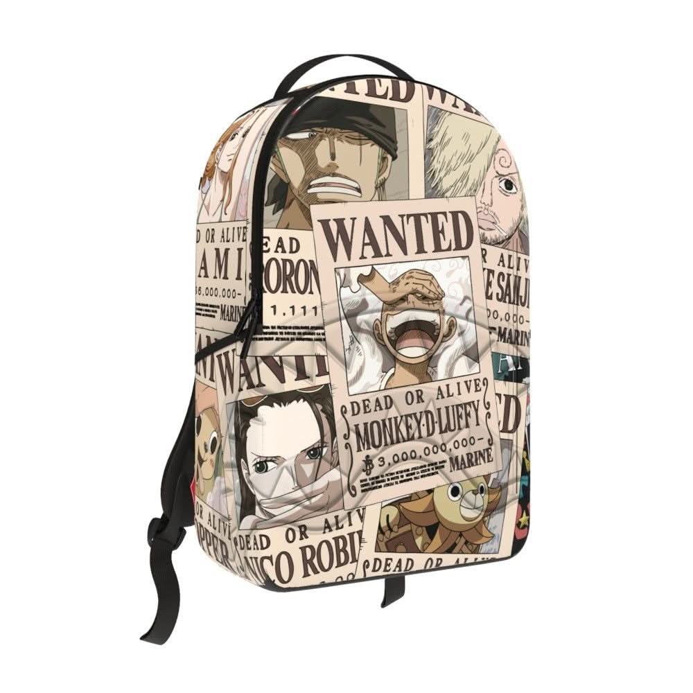 Sprayground "ONE PIECE WANTED SHARK POSTERS BACKPACK"