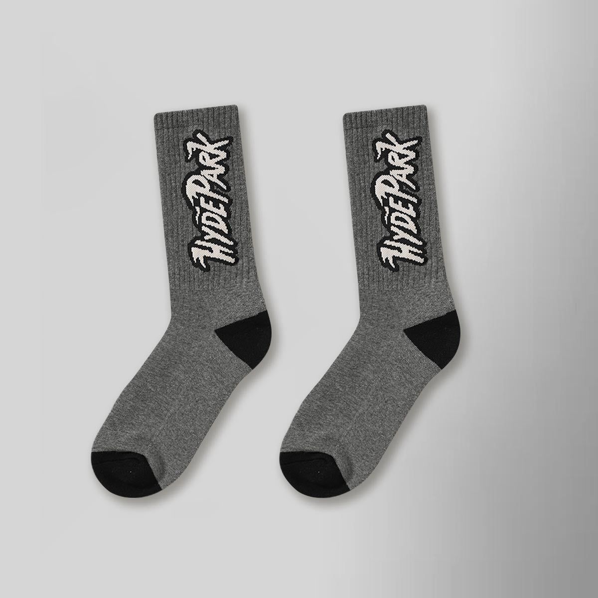 Hyde Park "Grey/Black" Socks