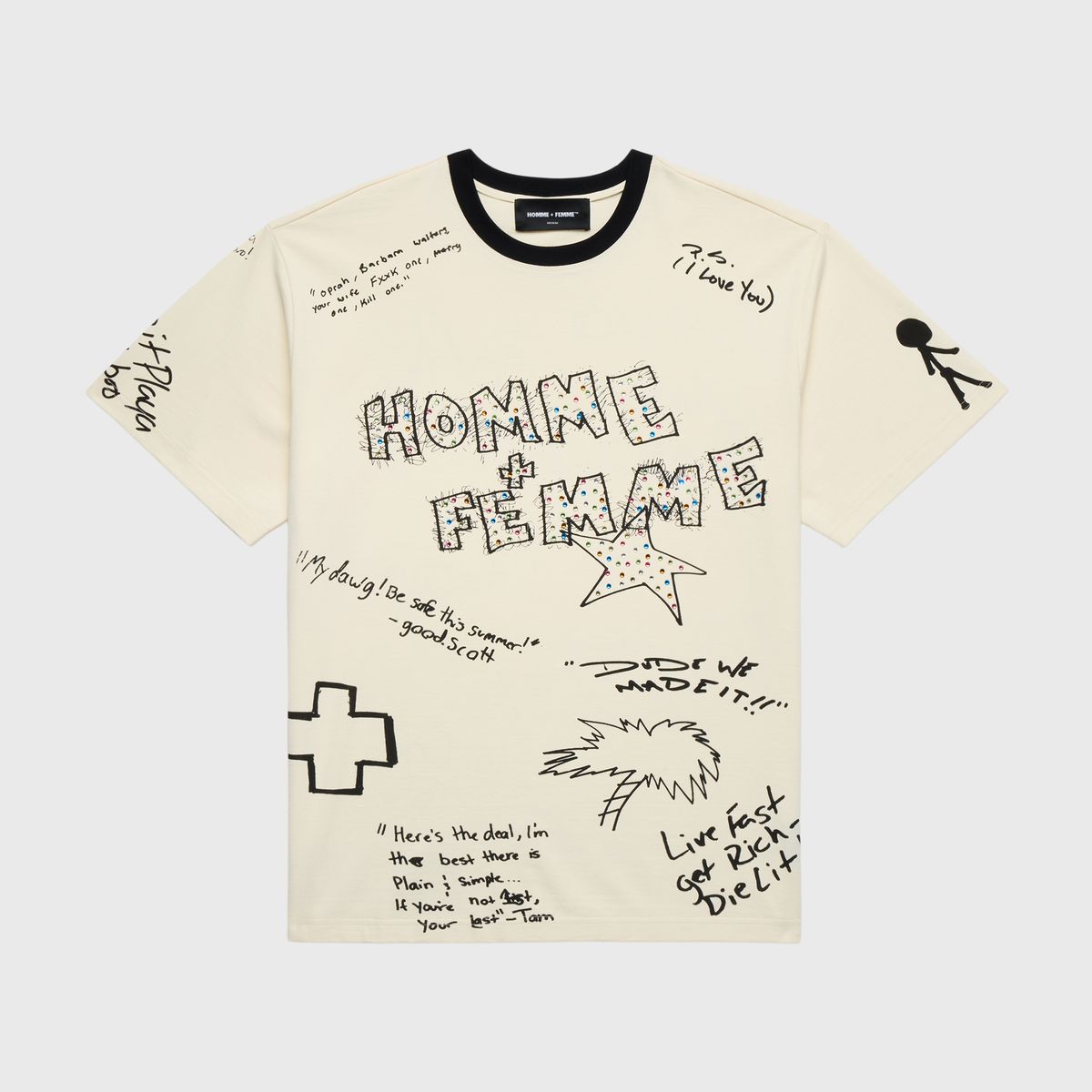 Homme Femme “Yearbook Tee"