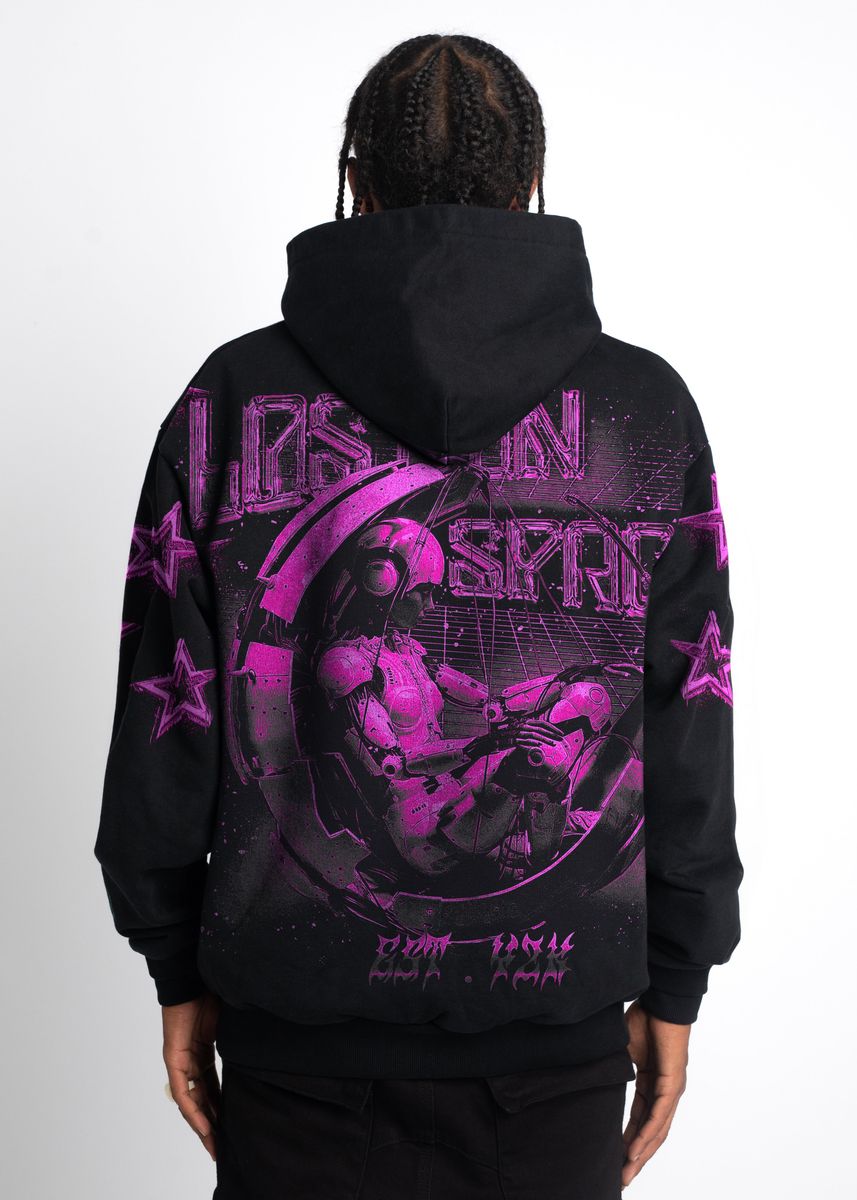 Guapi "Cyber Pink" Hoodie (Black)