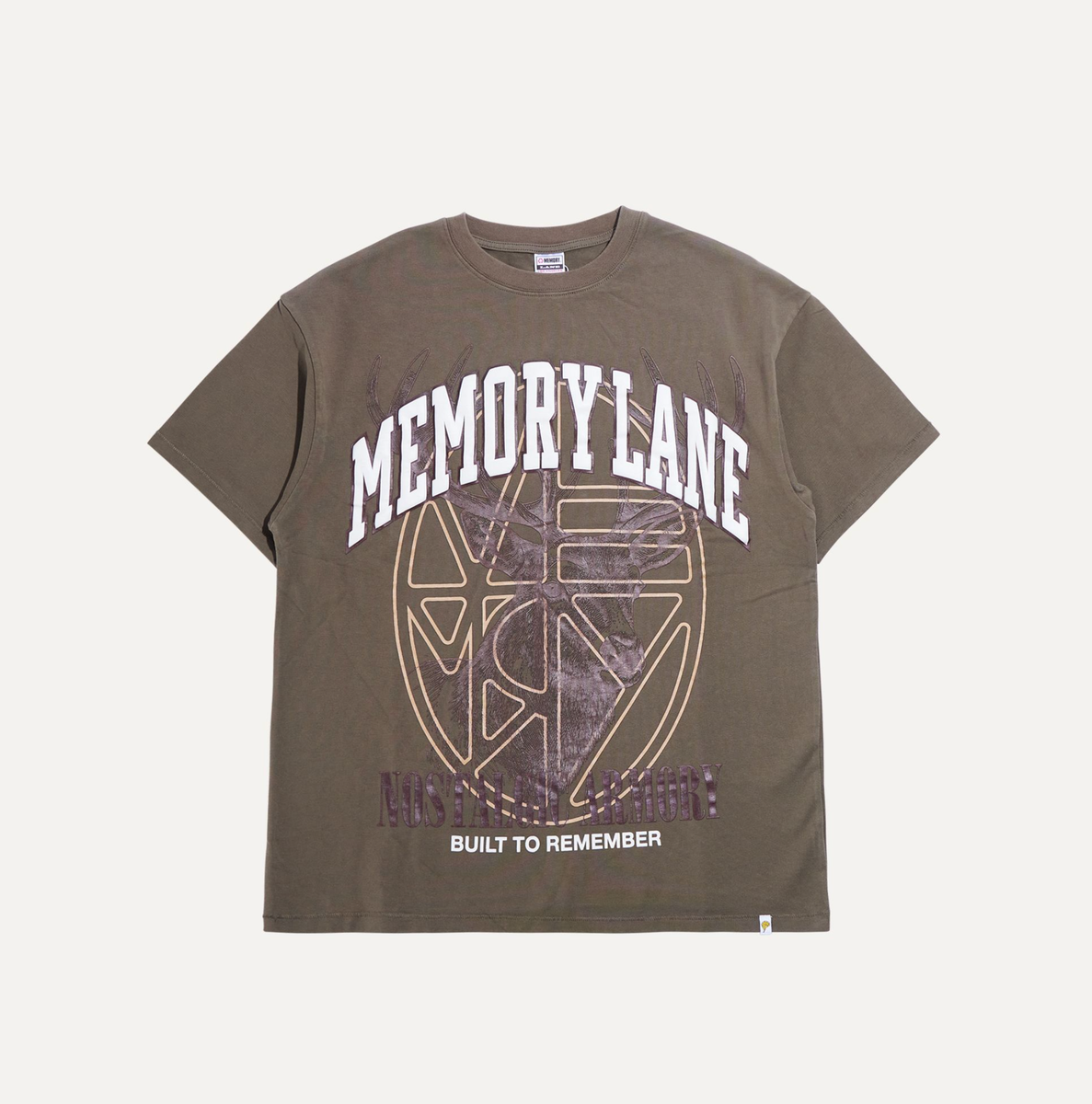 Memory Lane "Deep Hunter" Tee (Olive)