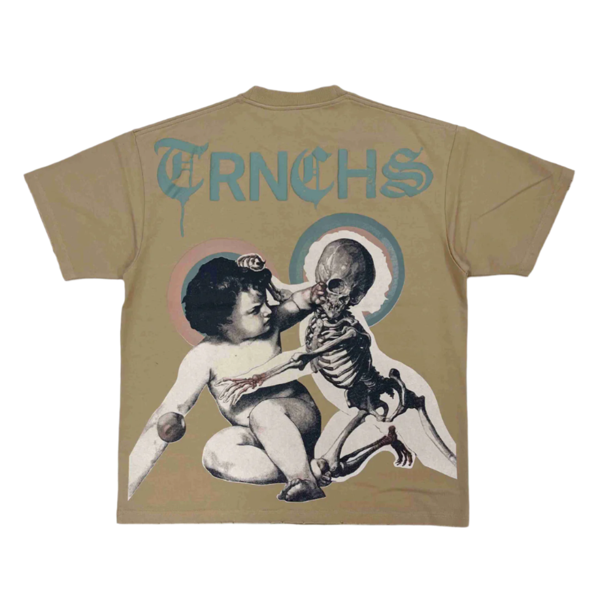 Trnchs "TWO GRAVES" Khaki Tee