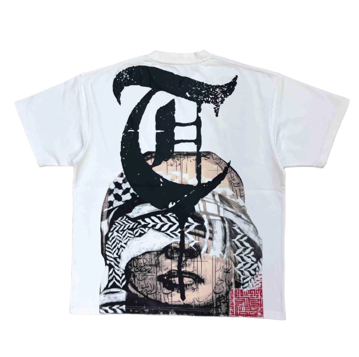 Trnchs "COURAGE" White Tee