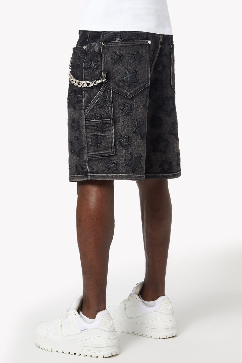 Guapi "Obsidian Stars Denim" Jorts