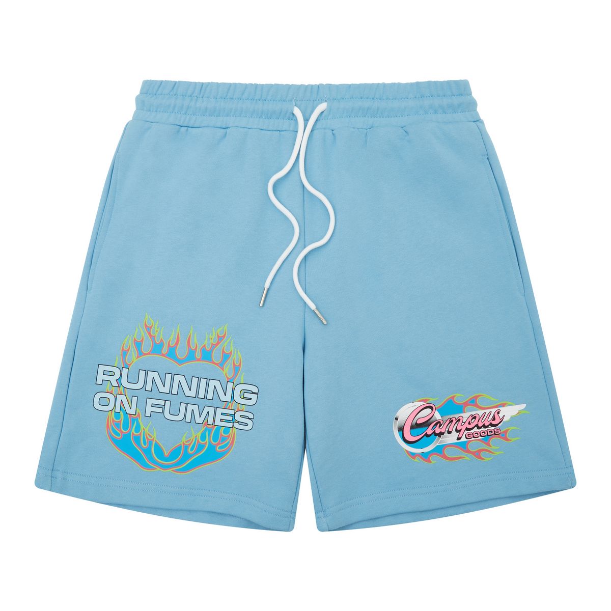 Campus "fume" Shorts (blue)