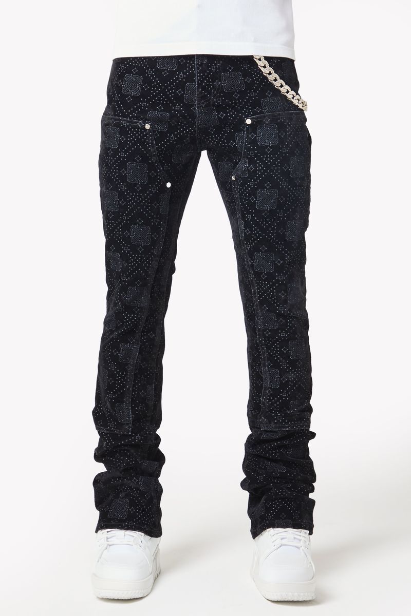 Guapi "All Black Monogram" Denim