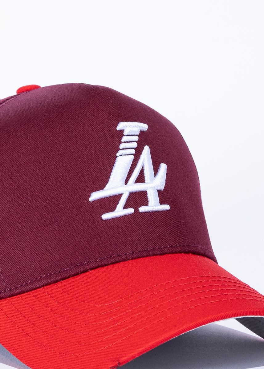 Reference “PARADISE LA" (Burgundy/Red)