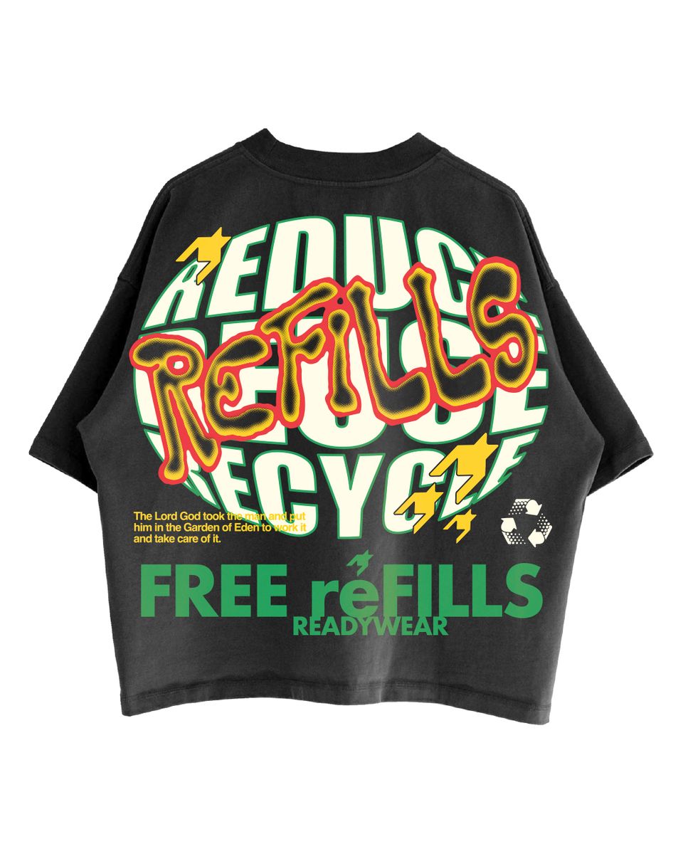 Free Refills “Recycle" (Black)