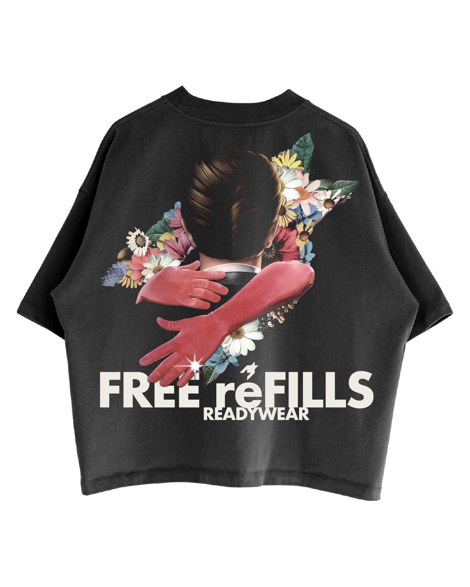 Free Refills “MONSIEUR TEE" (Black)
