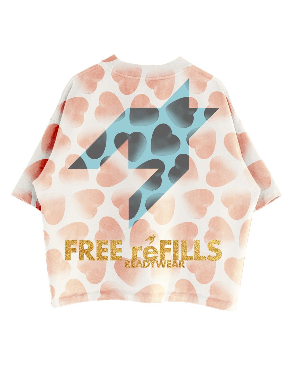 Free Refills “HEARTS 1 TEE"