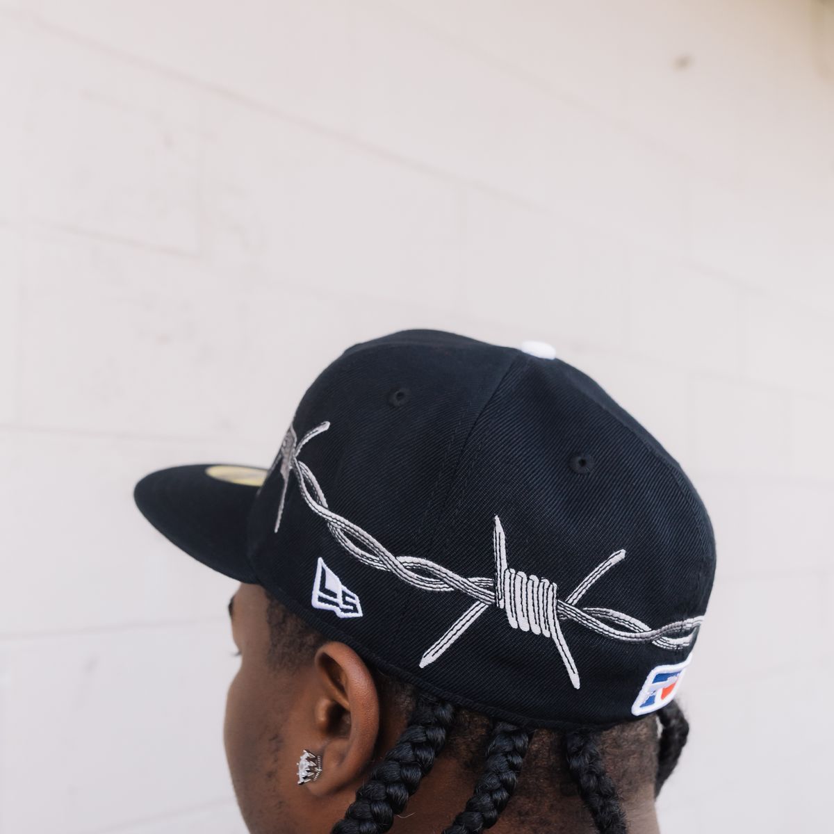 Love Sucks Barbwire Fitted "Black"