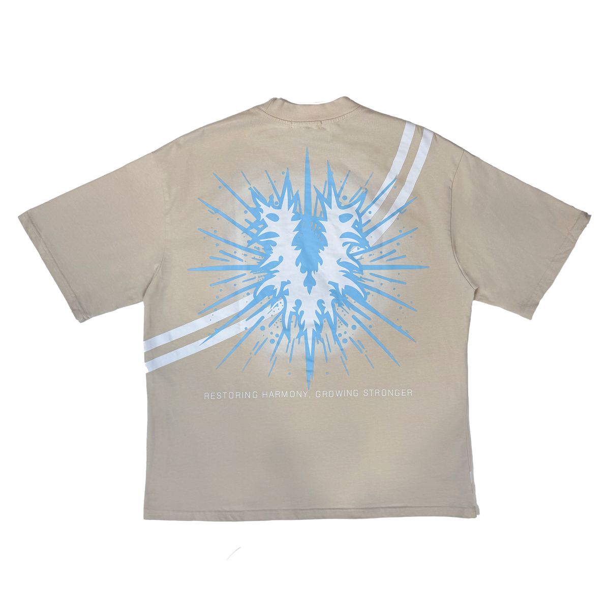 Village "Ford Logo Tee in Cream"