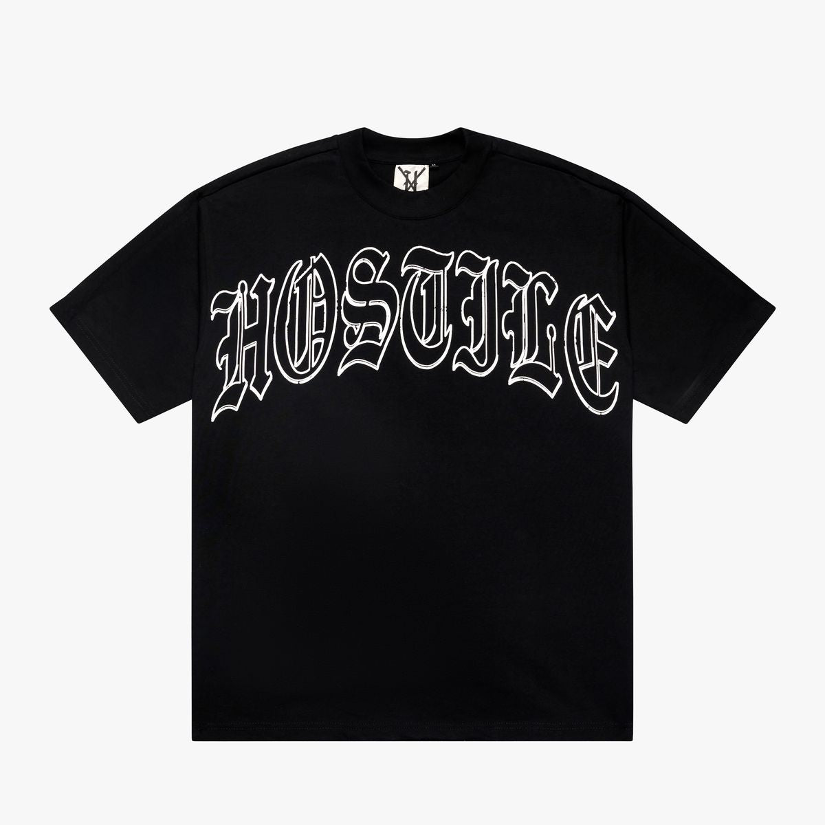 Xhostile "Knight Fall Rhinestone" White/Black FW2025