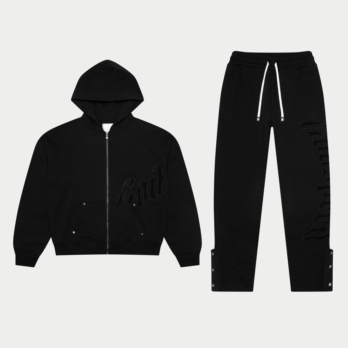 Godspeed “Og Logo Sweatsuit" (Double Black)