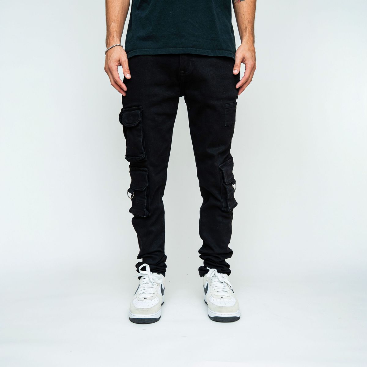 Pali Denim “Black Cargo” Jeans FW2025