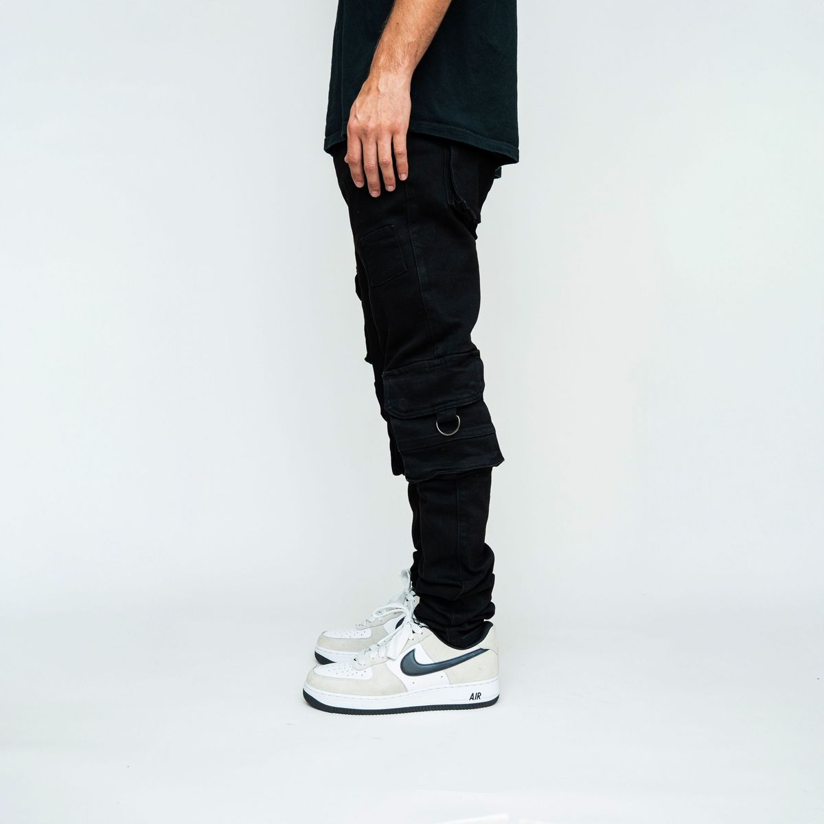 Pali Denim “Black Cargo” Jeans FW2025