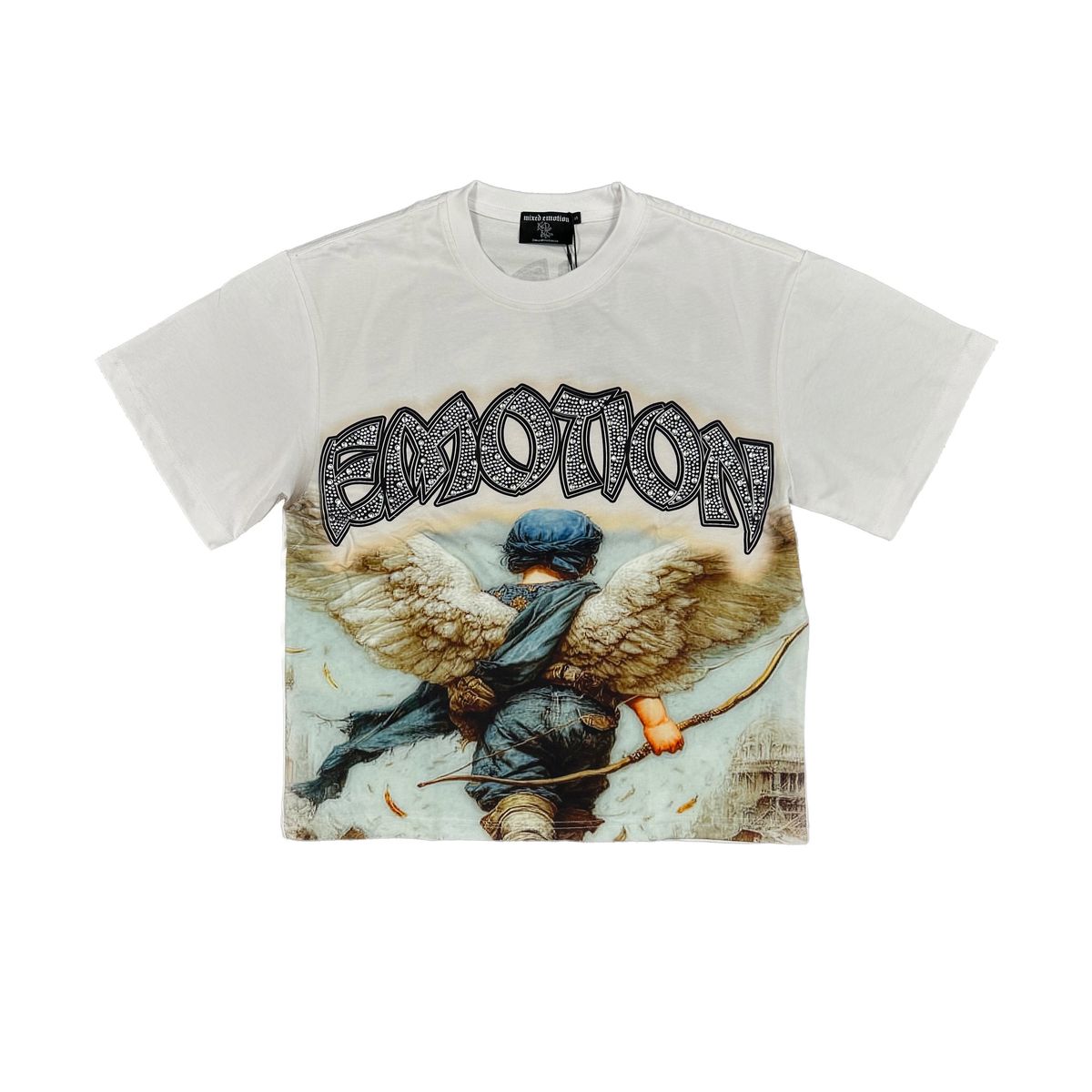 Mixed Emotion "White Arch Angel” Tee