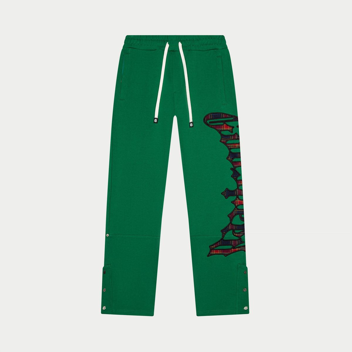 Godspeed “Og Logo Sweatsuit" (Green Plaid)