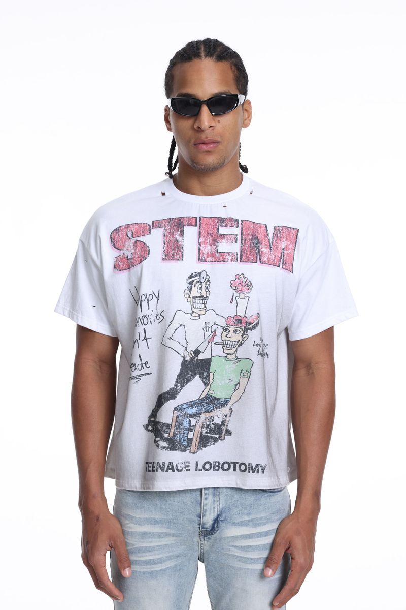 Syndicate  "Memories Tee" White