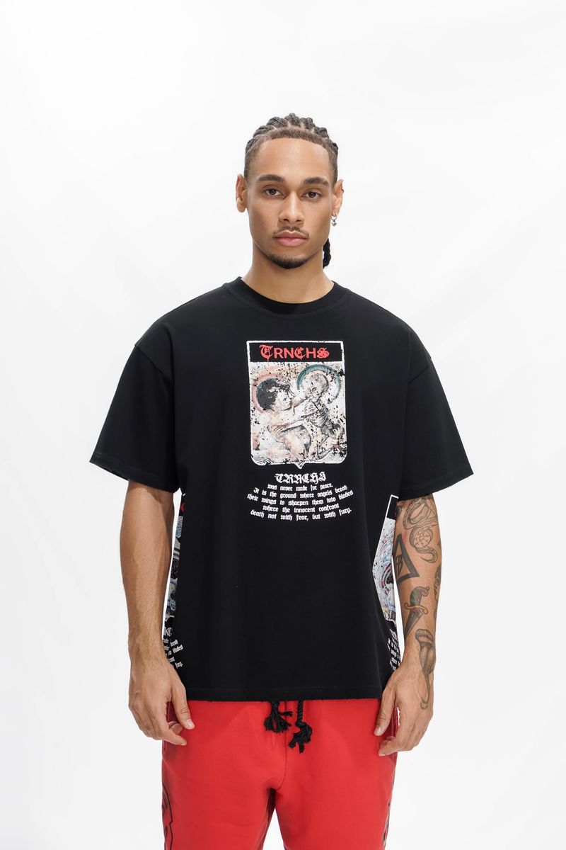 Trnchs “Militant Gothic" Black Tee