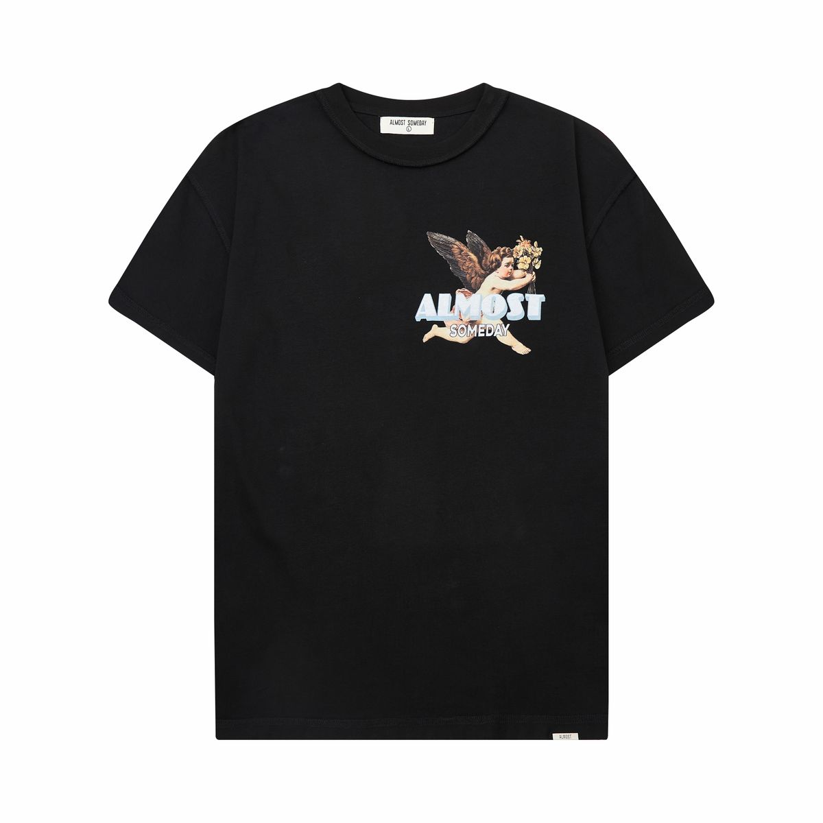 Almost Someday “FORTUNE TEE" (BLACK)