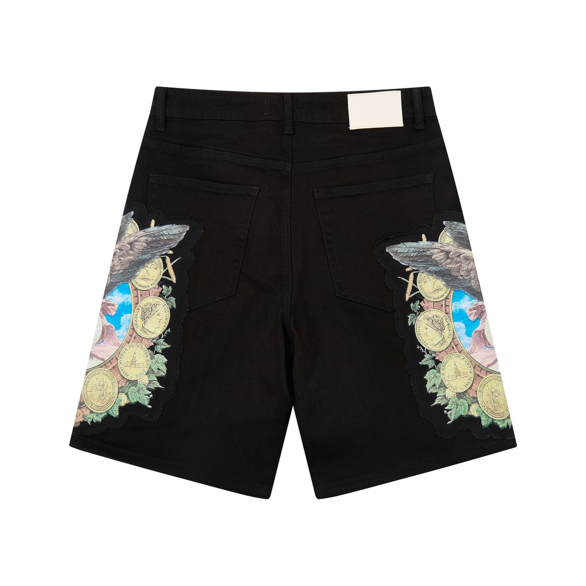 Almost Someday "FORTUNE JORTS" (Black)