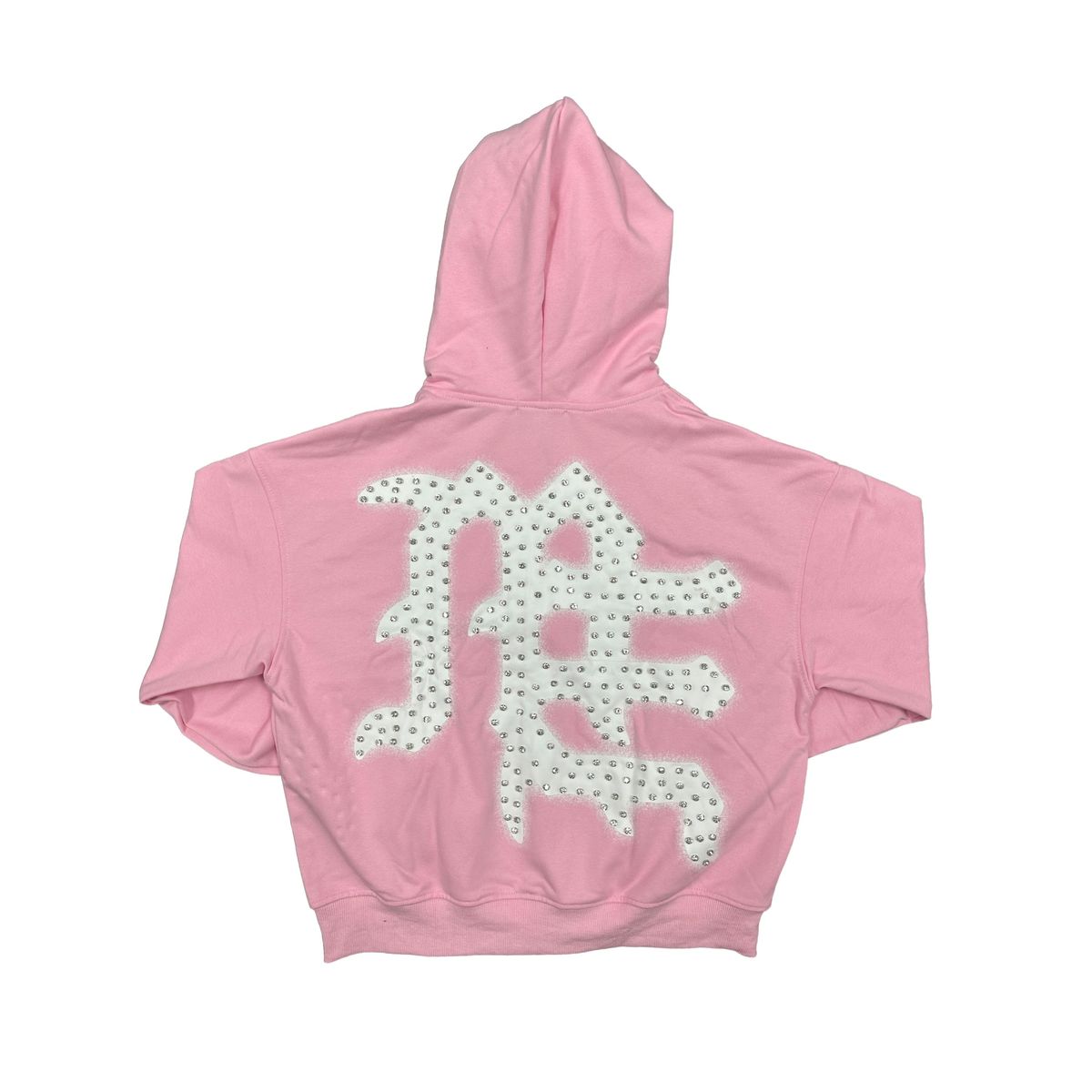Mixed Emotion “Rhinestone” Hoodie (Pink)