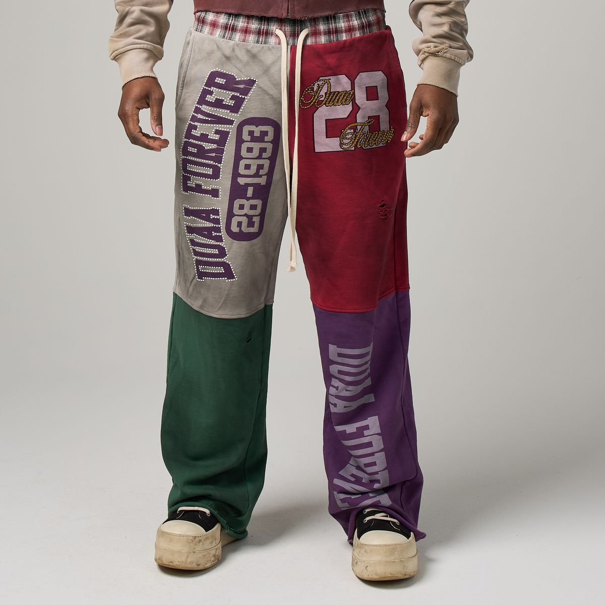DUAA “BLOCK SWEAT PANTS"