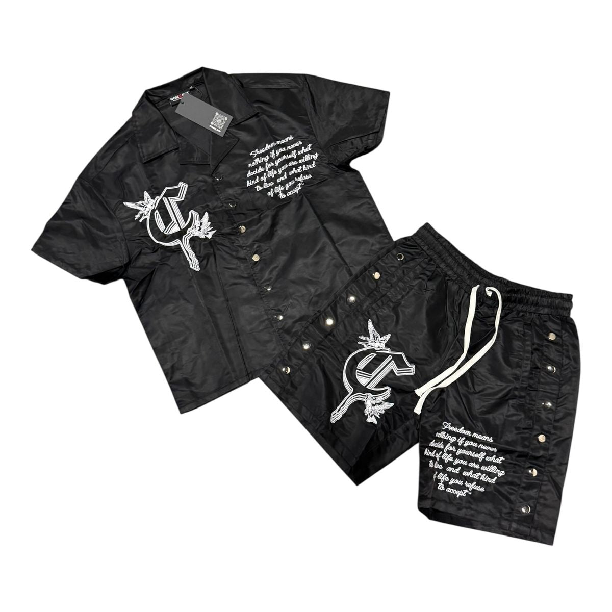 Concept La "Freedom" Nylon Set - Black