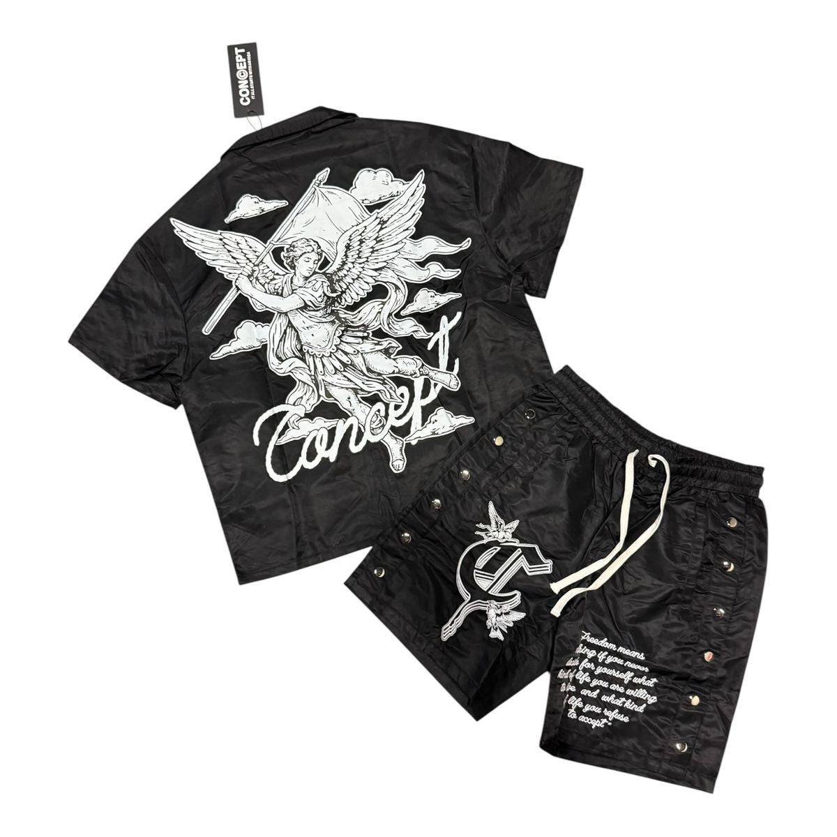 Concept La "Freedom" Nylon Set - Black