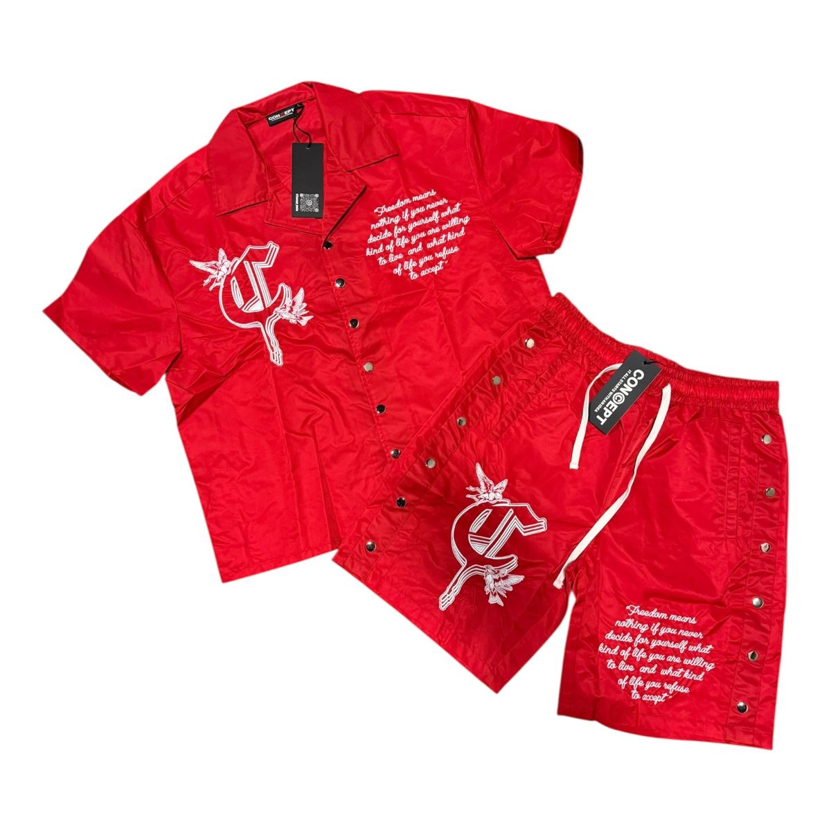 Concept La "Freedom" Nylon Set - Red