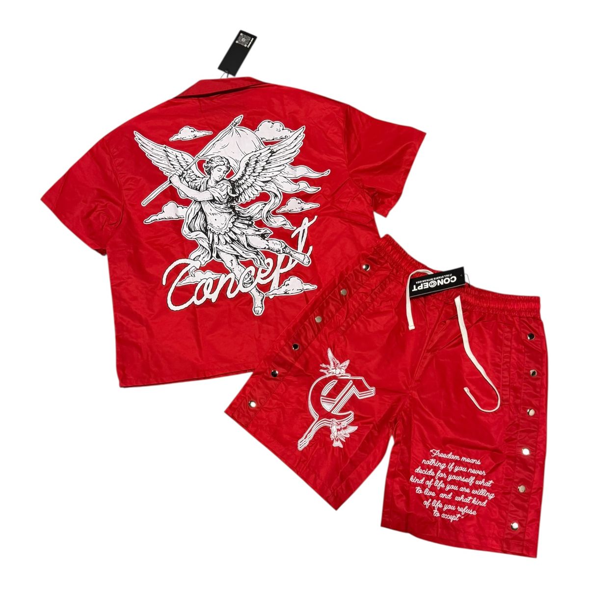 Concept La "Freedom" Nylon Set - Red