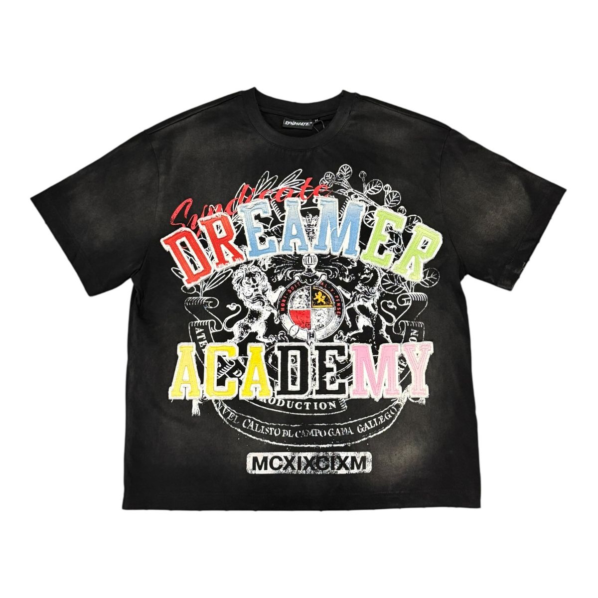 Syndicate "Dreamer Tee" Black Wash