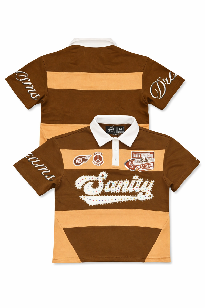 Politics Shirts "Brown and Tan"