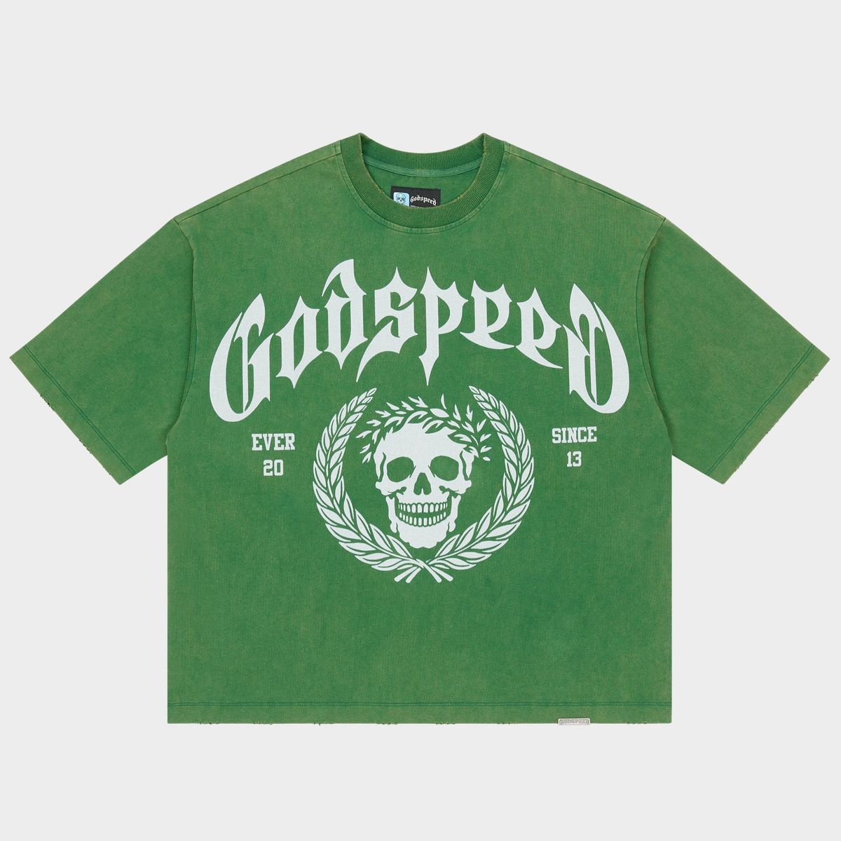 Godspeed “Victor Crest" T-shirt (Green) 6202026