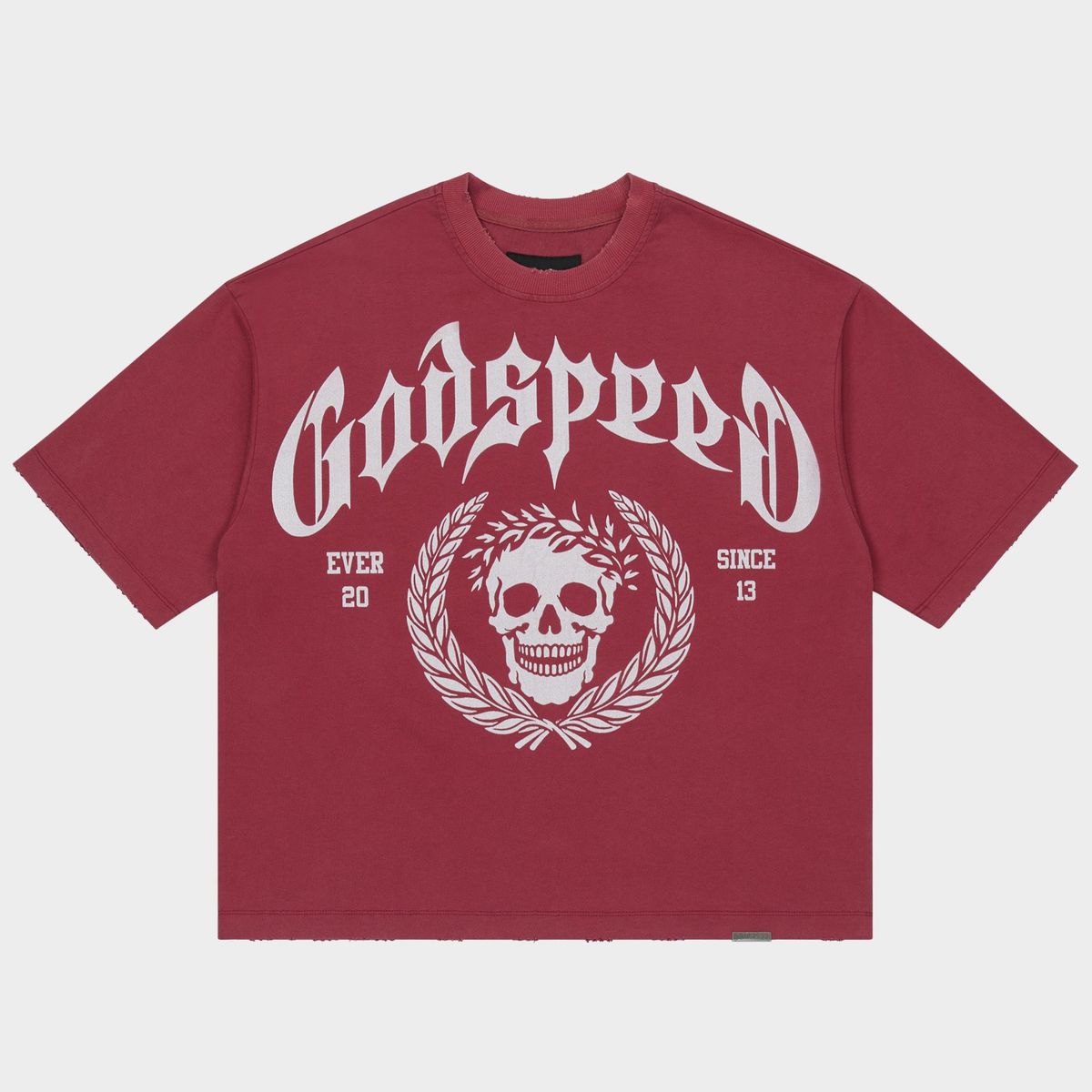 Godspeed “Victor Crest" T-shirt (Red) 6202026