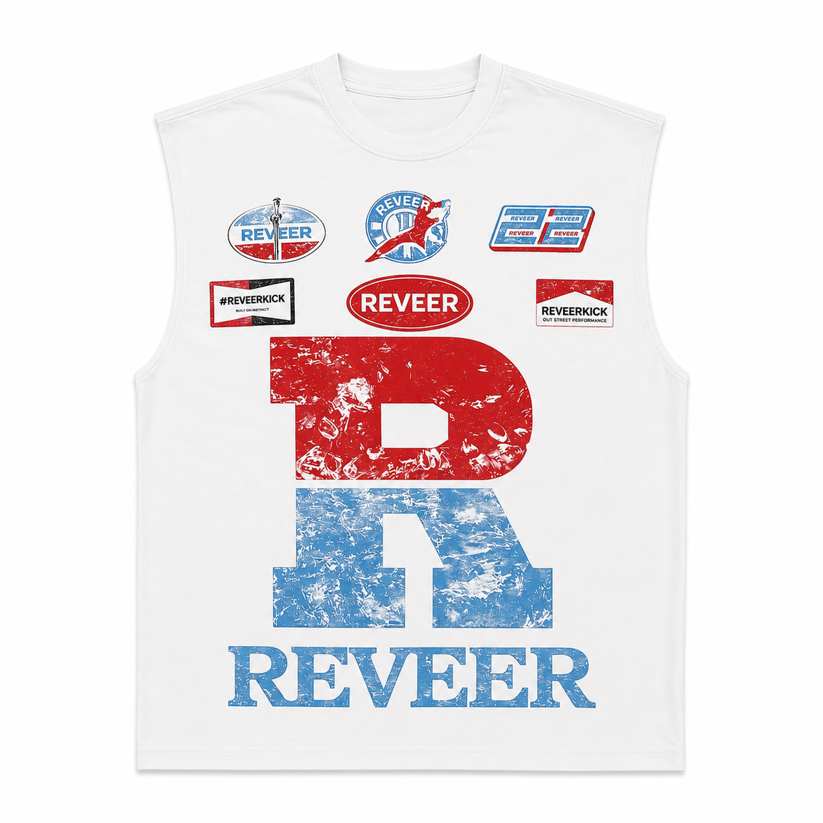 Reveer "RACING SOCIETY" SLEEVELESS TEE