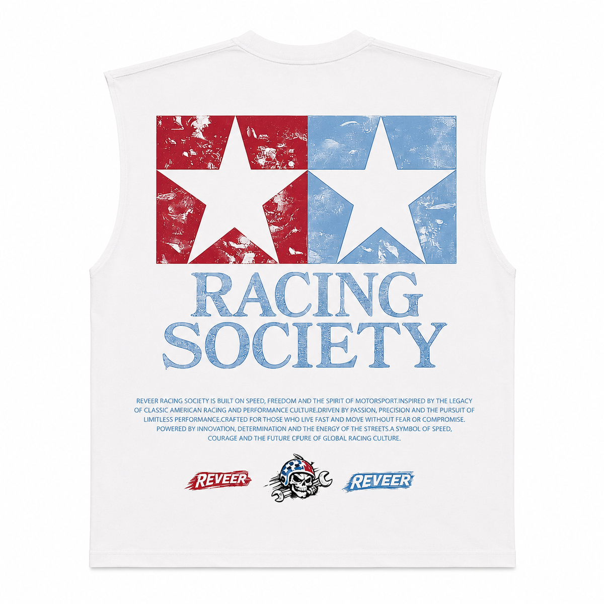 Reveer "RACING SOCIETY" SLEEVELESS TEE