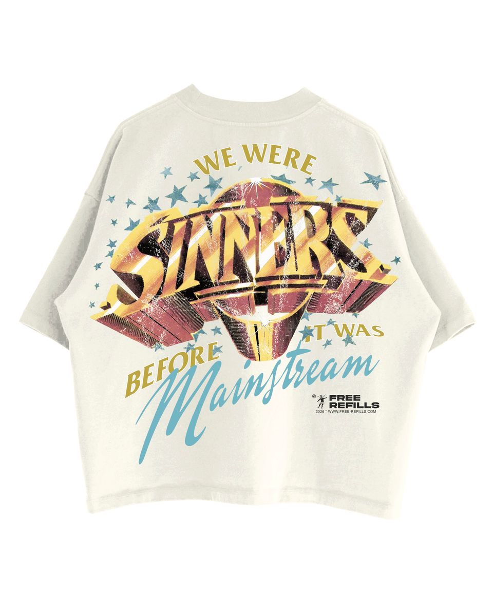 Free Refills “SINNERS” Tee