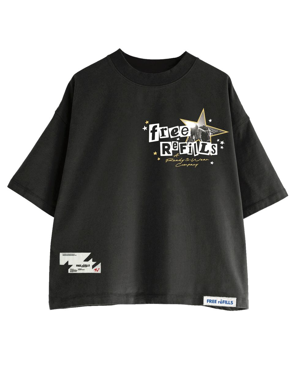 Free Refills “MIRACLE BLK” Tee
