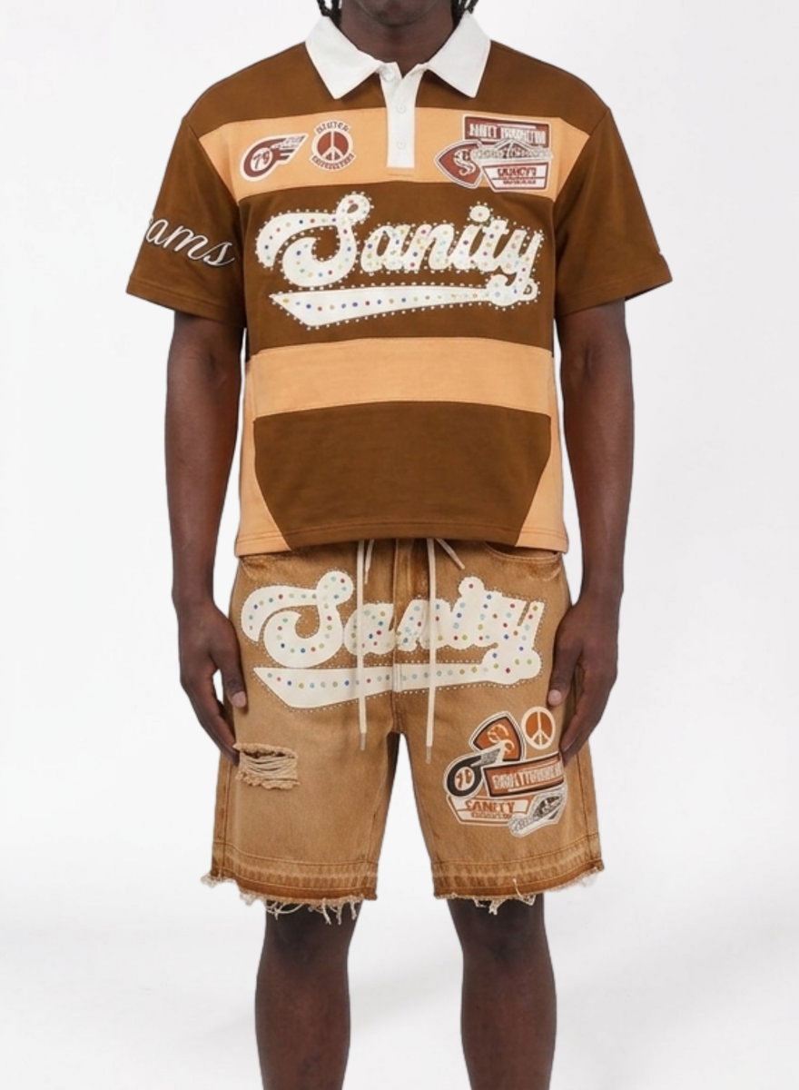 Politics Shirts "Brown and Tan"