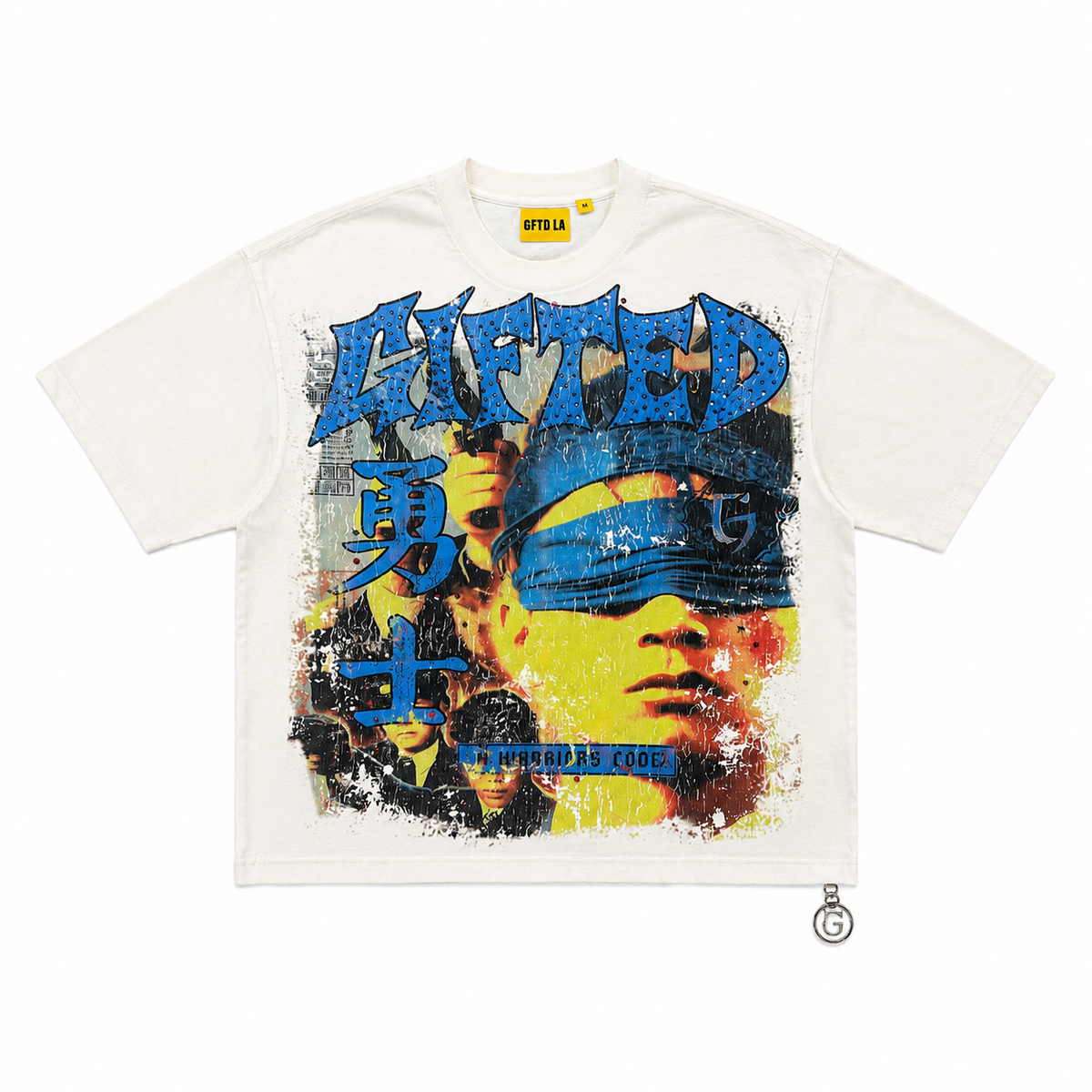 Gftd LA "WARRIORS CODE WHT" Tee