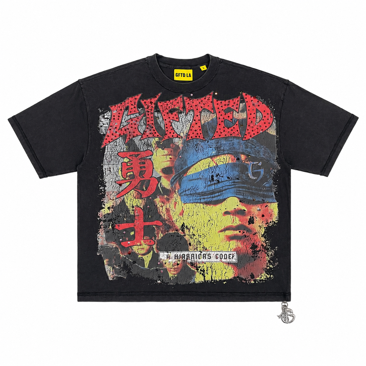 Gftd LA "WARRIORS CODE BLK" Tee