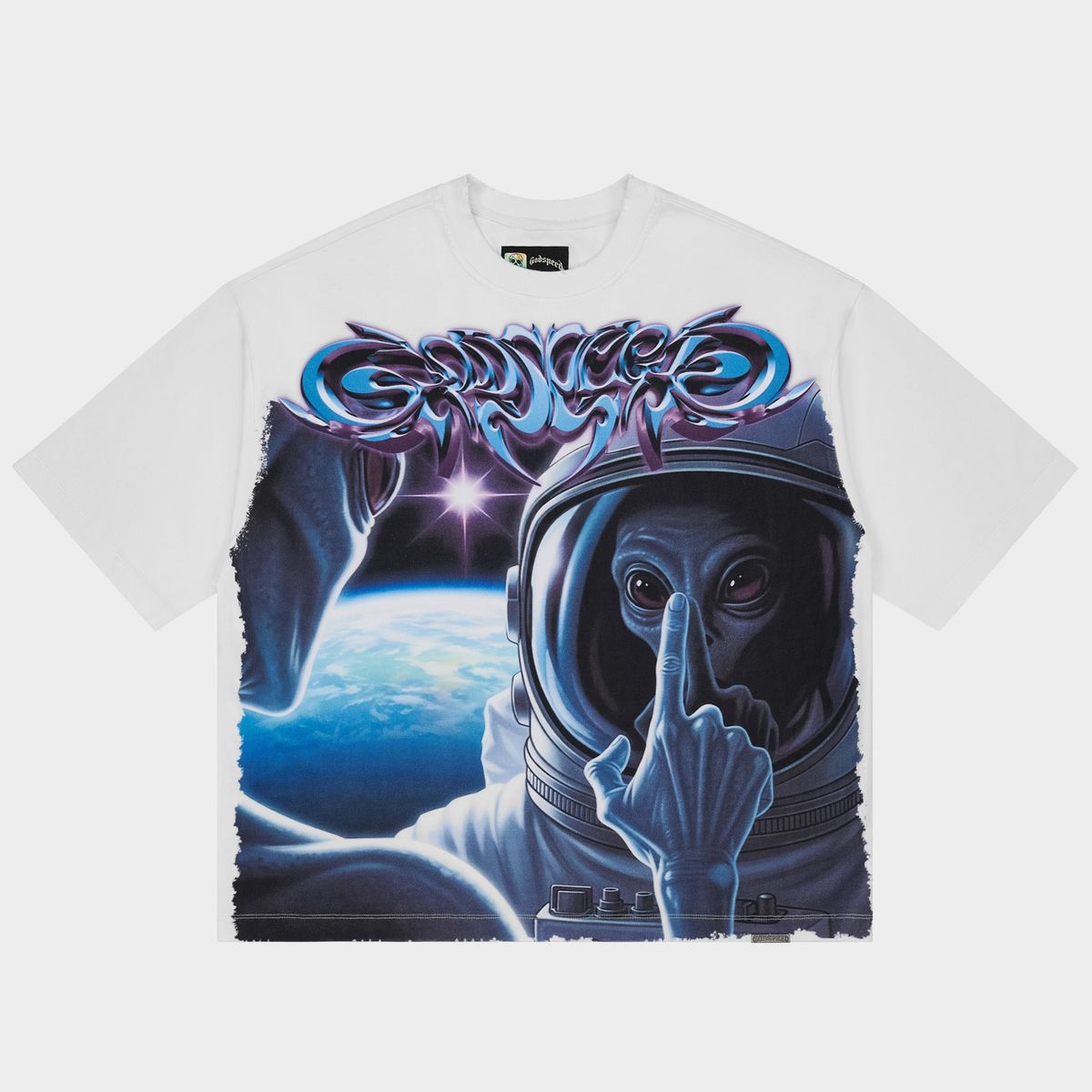 Godspeed “First Contact T-shirt (White)”