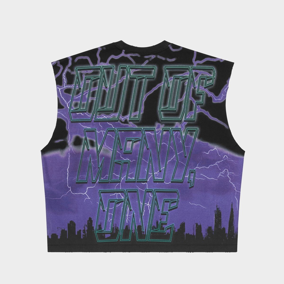 Godspeed “Voltage Sleeveless T-shirt (Purple)”