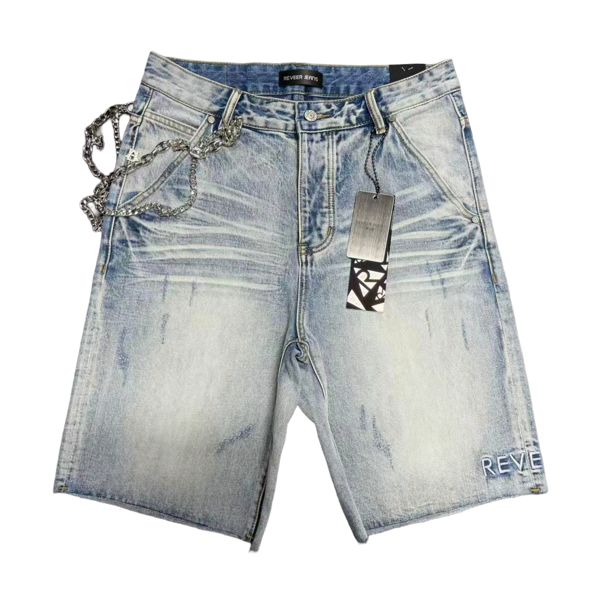 Reveer "CORE" ICE BLUE JEAN SHORTS