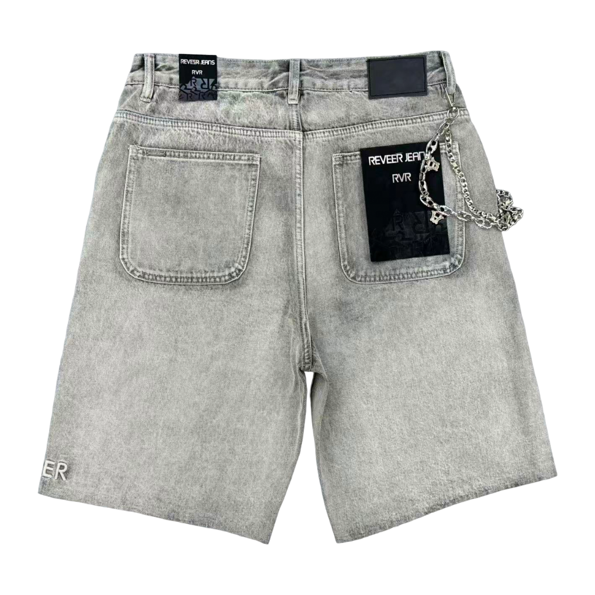 Reveer "CORE" ICE GREY JEAN SHORTS