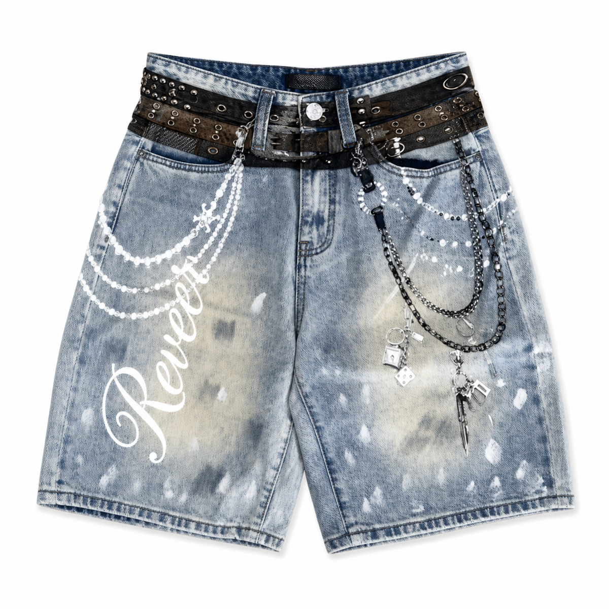 Reveer "HARDWARE" JEAN SHORTS